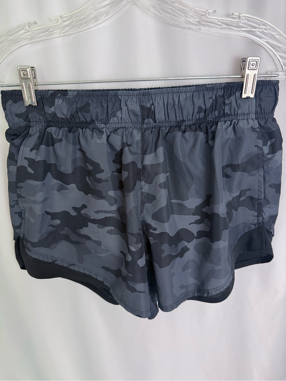 Athletic Works Camo Lined Shorts Size Medium